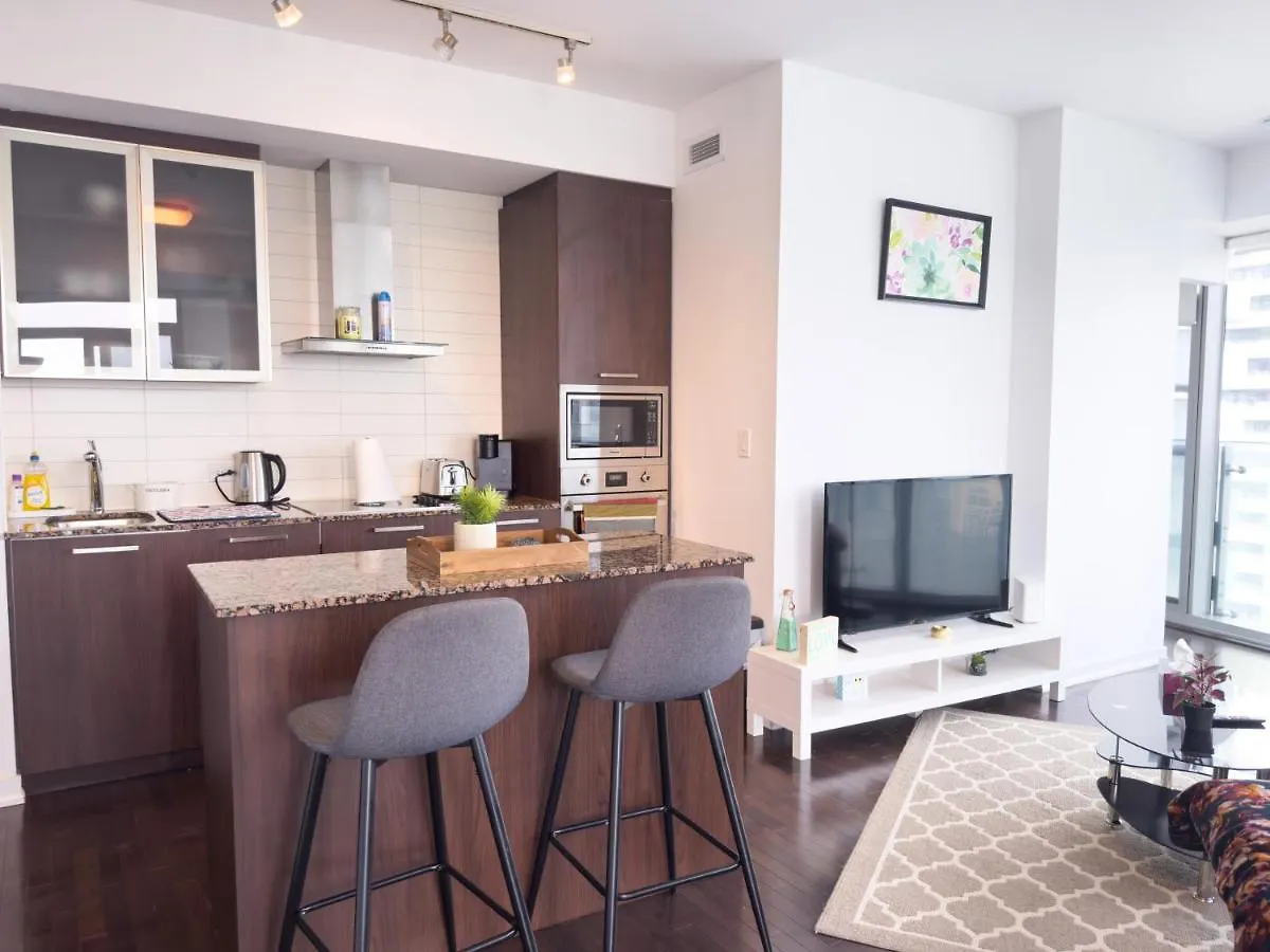 Appartement Luxury 2 Bedrooms With Lakeview Cn Tower Entertainment District Rogers Centre Toronto Canada